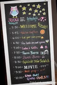 Delightful Order Owl Birthday Parties Girls Slumber Party Sleepover Birthday Parties