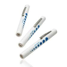 Disposable Medical Penlights With Pupil Gauge Pkg Of 6