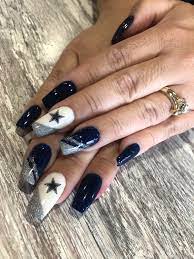 Dallas Cowboys Nails Dallas Cowboys Nail Designs Cowboy Nails Dallas Cowboys Nails