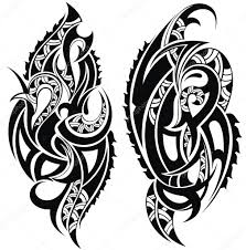 Tatuajes maories antebrazo plantillas sollefe tattoo. Maori Tatuaje Vector Grafico Vectorial Imagenes De Maori Tatuaje Vectoriales De Stock Depositphotos