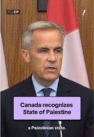 Canada Recognizes State of Palestine at UN Assembly