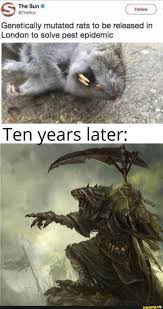 C Th Esun Genetically Mutated Rats To Be Released In London To Solve Pest Epidemic Ifunny Warhammer Skaven Warhammer 40k Memes Dark Humour Memes
