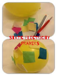 Teaching preschoolers to pray is very important. Flame Creative Children S Ministry Static Electricity Prayers Children S Church Bible Object Lessons Prayers Prayers For Children