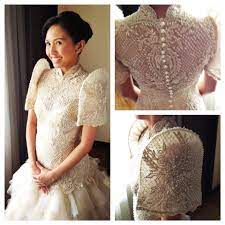 Pin By Zyra Mae Moncada On Gowns Galore Filipiniana Dress Filipiniana Wedding Filipiniana Wedding Dress