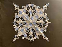 You could always spice them up a bit with colored paper, paint, or maybe even try making them 3d. Nightmare Before Christmas Inspired Snowflake Diy Album On Imgur