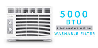 Unique design, smart window ac, a clear led display on the front panel (as well as the included lcd remote control) provides access to the following modes: Midea Maw05m1bwt Window Air Conditioner Arlington Air Conditioning Services
