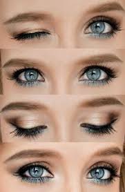 The Blue Under The Eyes Would Seriously Make Any Color Pop I Really Like This Eye Makeup Skin Makeup Blue Eye Makeup