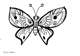 Farfalle sagome da ritagliare modello di farfalla farfalle. Disegni Di Farfalle Da Colorare Portalebambini It