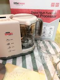 Free baby food pouch 150ml with spoon (while stock last). Quick Healthy Meals With Little Bean Digital Multi Function Food Processor Let S Roll With Carol