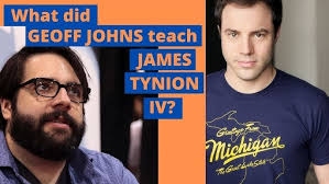 What did Geoff Johns teach James Tynion IV about writing comics?