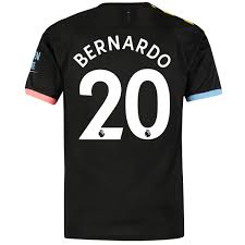 Bernardo 20 Manchester City Away Jersey 2019 20 Puma