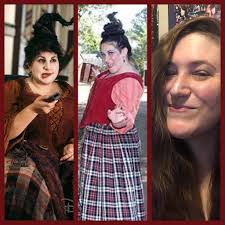 Character, cosplay, cosplayer challenge with Sanderson from Hocus Pocus