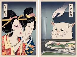 Pin By Pecky Top On Memes Japanese Prints Traditional Japanese Art Japanese Art