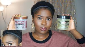 In two months, i'll look like an old hippy, and then i can stop using it to control my hair. Testing Out New Eco Styler Gels On Type 4 Natural Hair Edges Mona B Youtube
