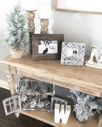 Neutral Christmas Decor Home Tour Farmhouse Christmas Decor Entry Table Decor Neutral Christmas Decor Console Table Decorating