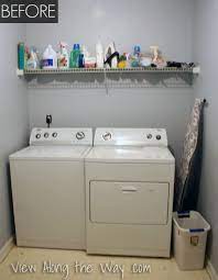 Wash sheets in warm water, and use nonchlorine bleach when needed. Laundry Room Makeover Diy Laundry Room Before And After