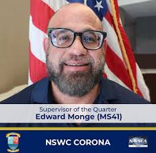 🏆 Introducing our Supervisor of the Quarter (Q3): Edward Monge,  Measurement Science and Engineering! As the Surveillance and Assessment  Branch Head and Weapons WSTL Manager, Edward spearheaded the tremendous  success of the