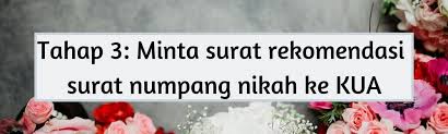 Istilah ini merujuk pada pernikahan yang dilakukan di luar daerah salah satu pengantin atau. Cara Mengurus Surat Numpang Nikah Dan Syaratnya Mudah