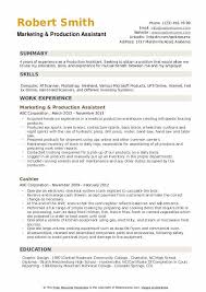 Apart from establishing that you have the professional and academic qualifications r. Production Assistant Resume Samples Qwikresume