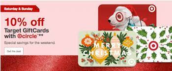 You can get up to $500 worth of gift cards (up to $50 off). Target Gift Card Sale 10 Off December 5 6 2020 Bargains To Bounty