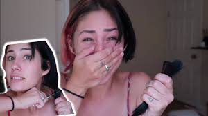 I can't believe i actually did it. Cutting My Hair Way Too Short Youtube
