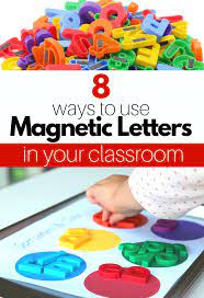 Here are 25 alphabet activities to recognize the letters of the alphabet. Letter Magnets Activities For Preschool And Kindergarten No Time For Flash Cards