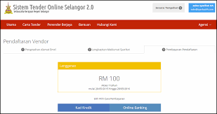 Mampat dengan semua perkara yang patut korang tau. Sistem Tender Online Selangor