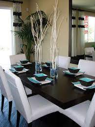 Mystic Point 019 Turquoise Dining Room Dinning Room Decor Dining Room Table Decor