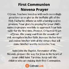 Questions for first communion students. Prayer For Those Preparing For First Communion Catholic Link