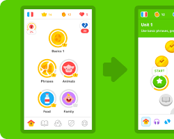 Imagem De Duolingo Interface