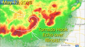 Particular radar and at a distance of more. Tornado Hook Echo On Radar Over Illinois Solar Minimum Year May 12 2018 Youtube