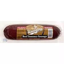 Find great deals on ebay for beef summer sausage. Usingers Beef Summer Sausage With Garlic Summer Sausage Snacks Sendik S Food Market