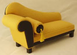 Fantastic Modern Sofa In Damask Or Alcantara And Black Leather With Roller Cushion Scale 1 12 Modern Sofa Barbie Room Damask