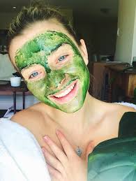 Image result for spirulina face mask