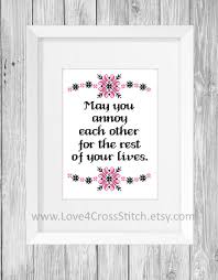 Find patterns for kids, adults, and home. Funny Wedding Cross Stitch Pattern Modern Annoy Each Other Etsy Wedding Cross Stitch Patterns Wedding Cross Stitch Funny Cross Stitch Patterns