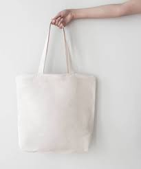 Download Blank Canvas Tote Bag Design Mockup With Hand Handmade Shopping Bags