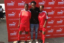 Percy tau's move from mamelodi sundowns to brighton & hove albion f.c. Mamelodi Sundowns Forward Percy Tau Gives Kit And Equipment To Former