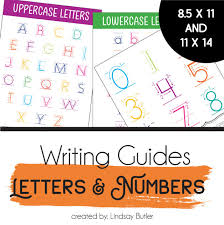 2) if there is a shorter or simpler way why do you use a traditional list of alphabet letters . Preschool Writing Guides