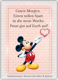 Montag Montag Grusse Mickey Maus Und Freunde Guten Morgen