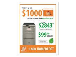 Cooper Home Depot Flyer Home Depot Hvac Services Print Design