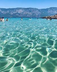 Marmaris with beautiful coastline, friendly people, good fresh foods and delicious local wines, that could easily compete against many european vineyards. Cleopatra Island Near Marmaris Turkey Marmaris Turkey Turkey Beach Turkey Places