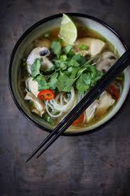 This fast, flavorful & easy soup has rich fragrant broth and can be made with w/ either shrimp, tofu or chicken! Thai Chicken Noodle Soup Feasting At Home