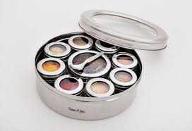 Great for cabinet and pantry storage organization and ideal for a wedding or housewarming gift. The Three Sisters Authentic Stainless Steel Masala Dabba Spice Box By Flavours Spices Http Www Amazon Co Uk Dp B00 Masala Dabba Spice Box Indian Spice Box