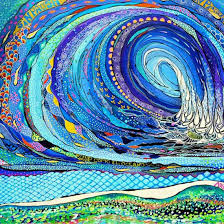 Moira Gil Paintings Ego Alterego Wave Art Art Surf Art