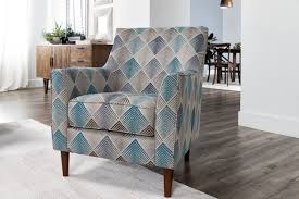 Sven Denim Accent Chair Accent Chairs Blue Accent Chairs Oversized Chair Living Room