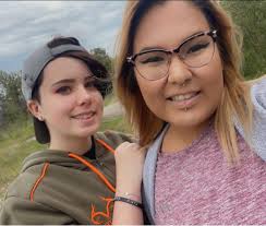 Young girl selling blueberries to buy ice cream in Summit View and Alpine  area