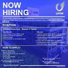 Helping people discover any job with any employer in the market. Umw We Have A Number Of Job Vacancies At Umw East Facebook