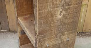 Scaffold Board Bedside Table Reclaimed Wood Projects Bedside Table Diy Wood Projects