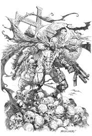 Spawn Fed By Reybronx Spawn Spawn Comics Comic Art Sketch