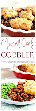 Minced Beef Cobbler Beef Cobbler Beef Recipes Mince Recipes